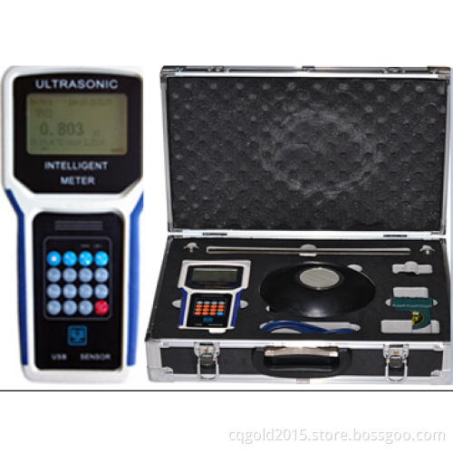 Portable ultrasonic water depth gauge